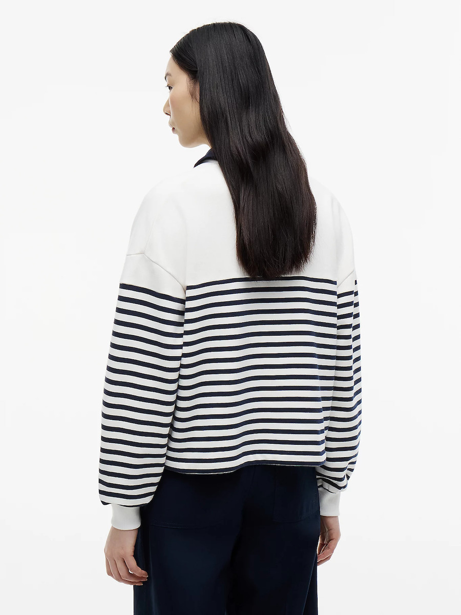 Γυναικείο Φούτερ Πόλο Εκρού Tommy Hilfiger WW0WW50036-0FG