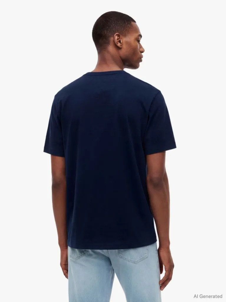 Ανδρικό Tech T-shirt Navy Μπλε Tommy Hilfiger MW0MW37313-DCC