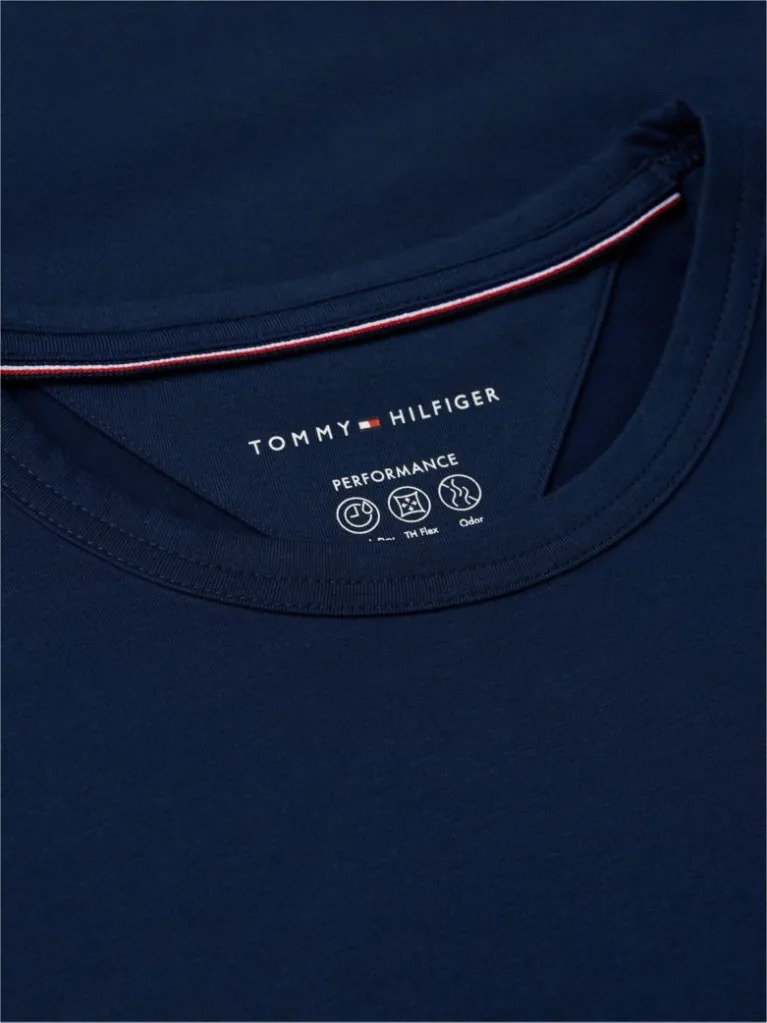 Ανδρικό Tech T-shirt Navy Μπλε Tommy Hilfiger MW0MW37313-DCC
