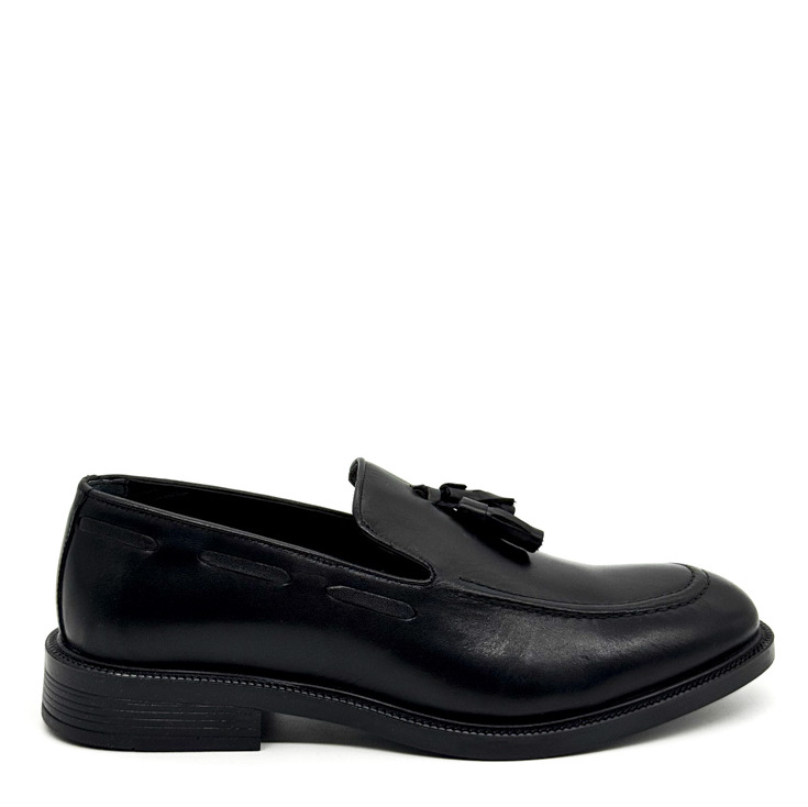 Ανδρικά Δερμάτινα Παπούτσια Μαύρα Diadoch 310321-BLACK
