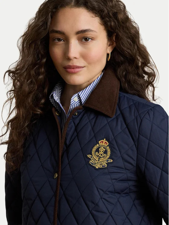 Γυναικείο Μπουφάν Navy Μπλε Ralph Lauren 297P18059004-Navy