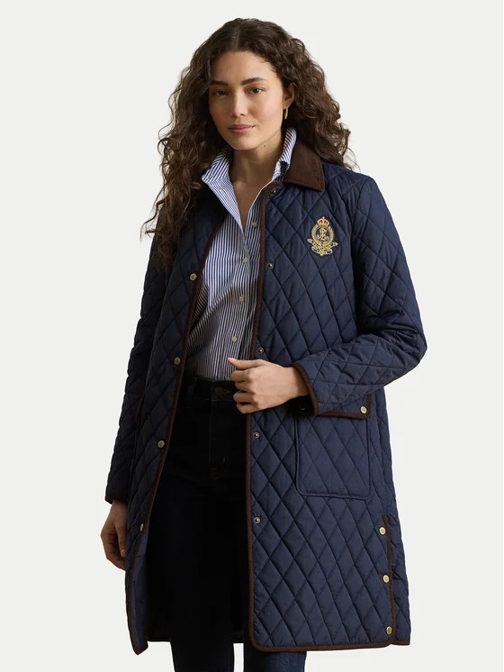 Γυναικείο Μπουφάν Navy Μπλε Ralph Lauren 297P18059004-Navy