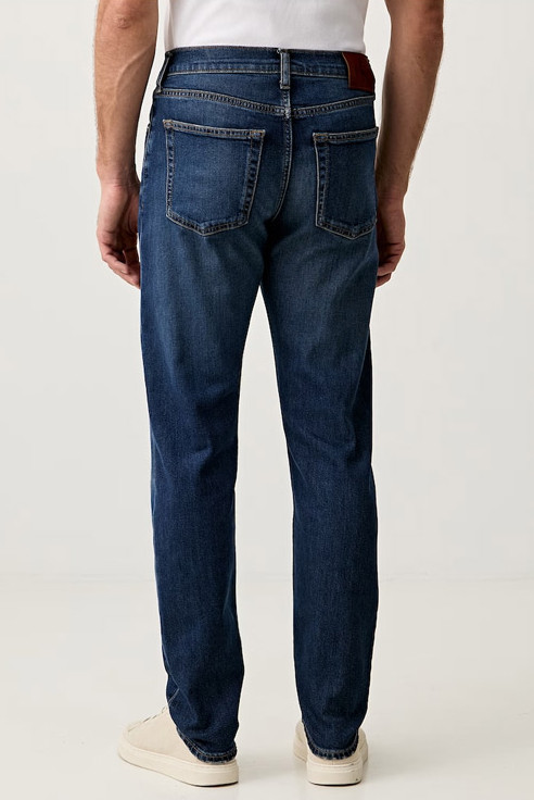 Ανδρικό Classic Taper Τζιν Μπλε Calvin Klein LV04RG900G-4G5