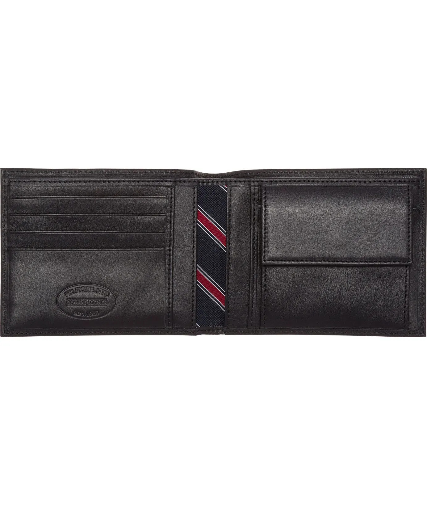 Ανδρικό Δερμάτινο Eton Πορτοφόλι Μαύρο Tommy Hilfiger AM0AM00651-002