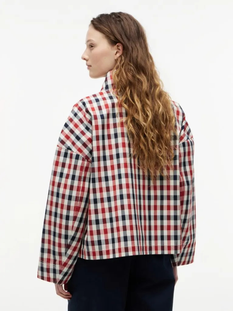 Γυναικείο Καρό Παρκά Tommy Hilfiger WW0WW49845-XNN