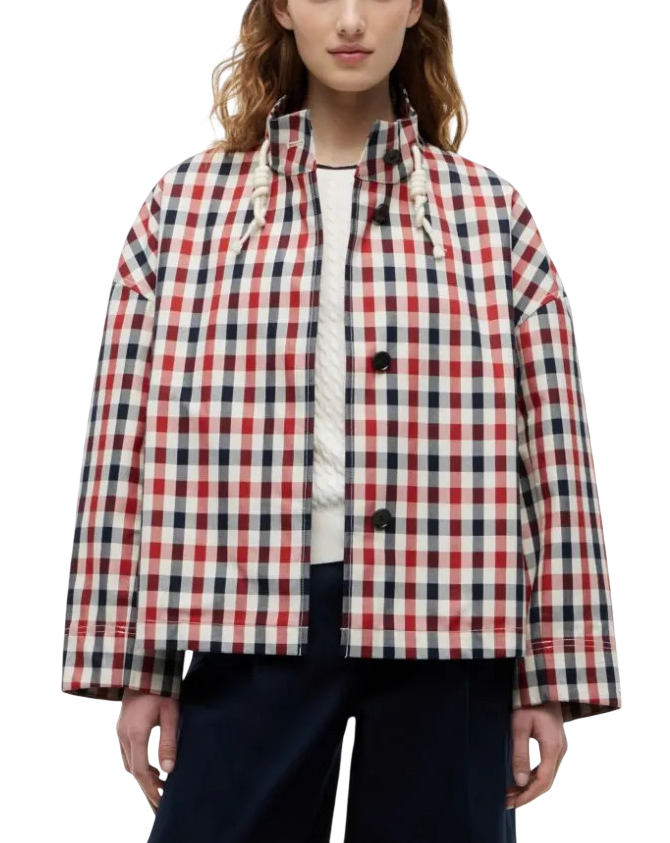 Γυναικείο Καρό Παρκά Tommy Hilfiger WW0WW49845-XNN