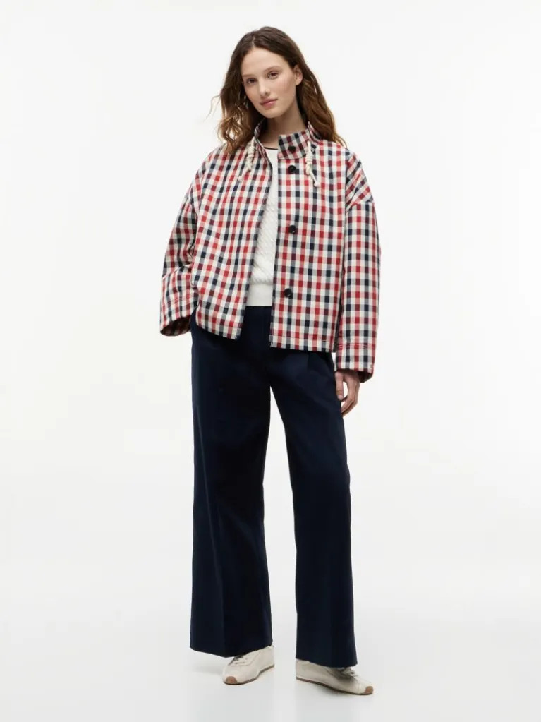 Γυναικείο Καρό Παρκά Tommy Hilfiger WW0WW49845-XNN
