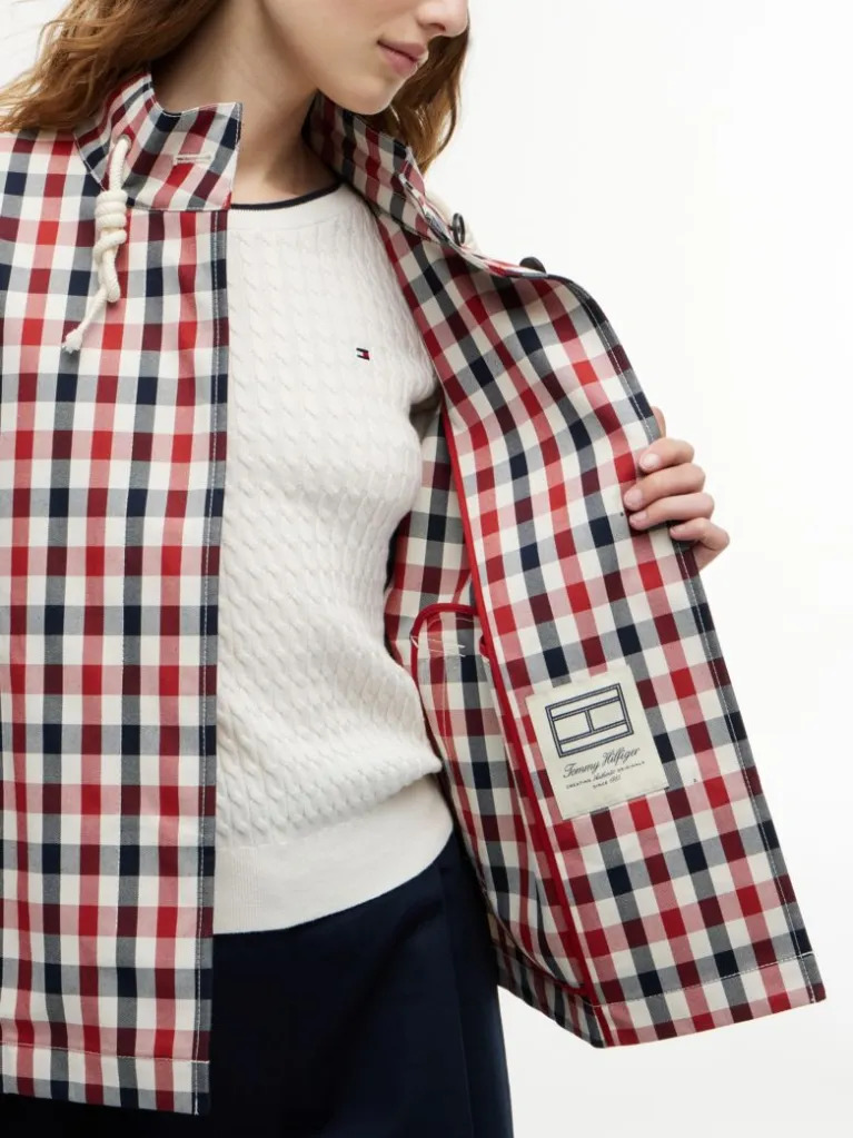 Γυναικείο Καρό Παρκά Tommy Hilfiger WW0WW49845-XNN