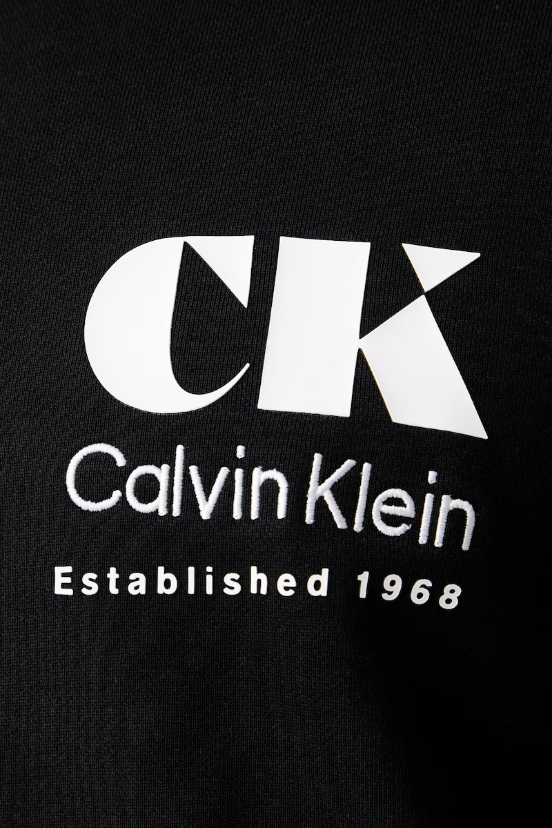 Ανδρικό Φούτερ Μαύρο Calvin Klein LV04RG273G-UB1