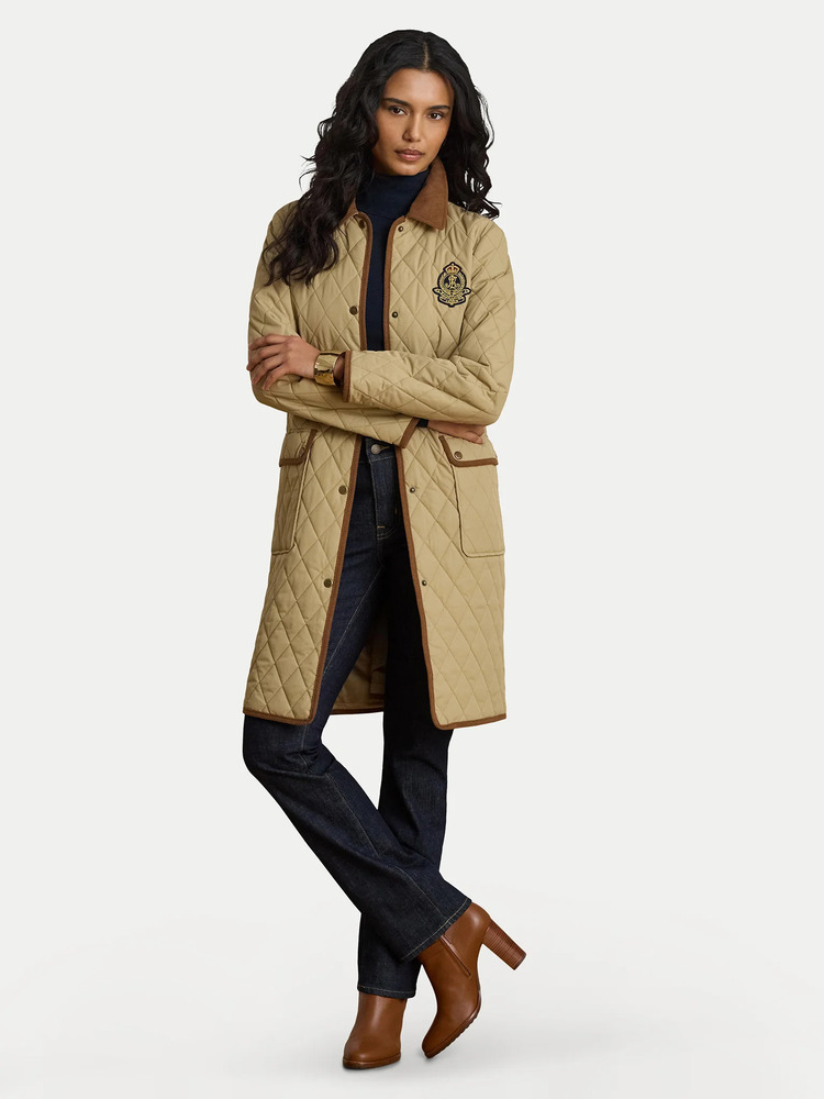 Γυναικείο Μπουφάν Καφέ Ralph Lauren 297P18059002-Tan
