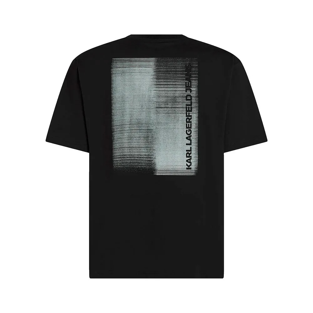 Ανδρικό T-shirt Μαύρο Karl Lagerfeld Jeans B3M17009-999 Black