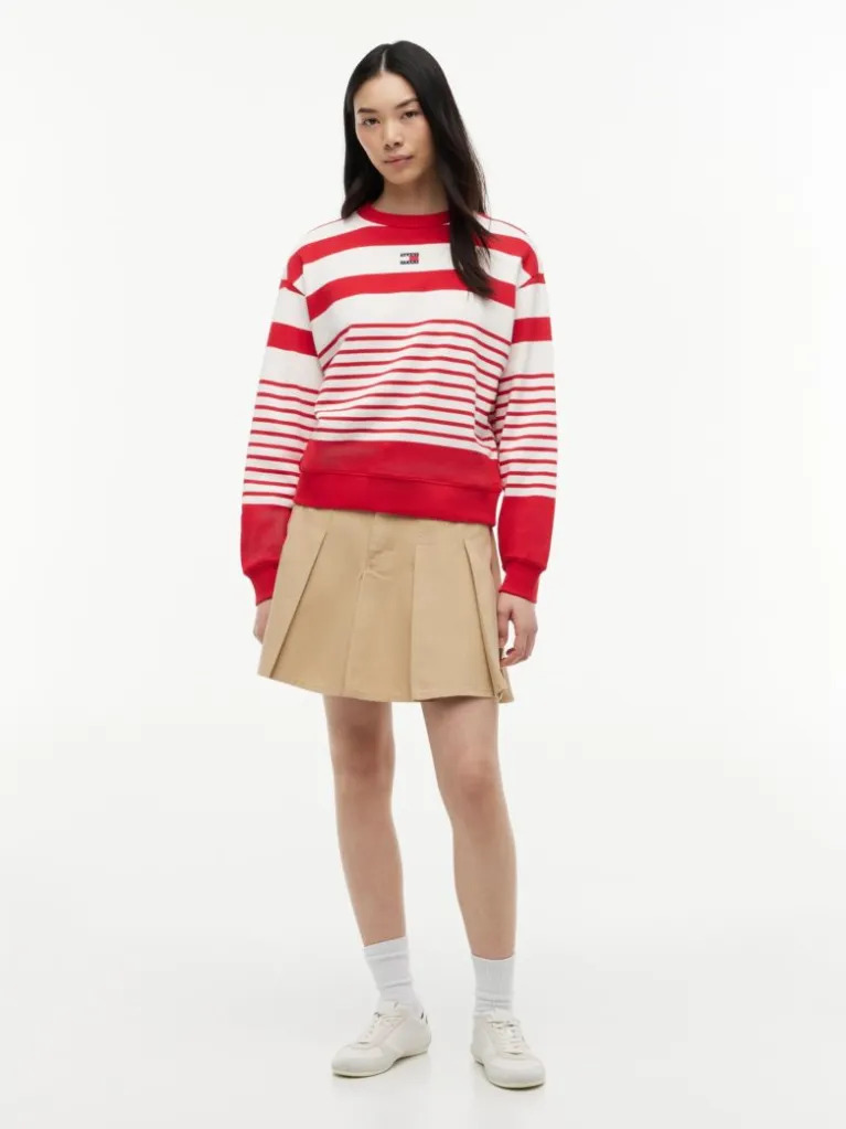 Γυναικείο Φούτερ Κόκκινο Tommy Jeans DW0DW22824-0EY