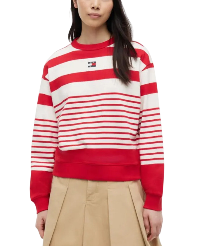 Γυναικείο Φούτερ Κόκκινο Tommy Jeans DW0DW22824-0EY