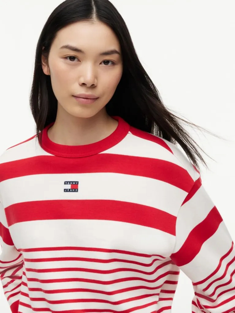 Γυναικείο Φούτερ Κόκκινο Tommy Jeans DW0DW22824-0EY