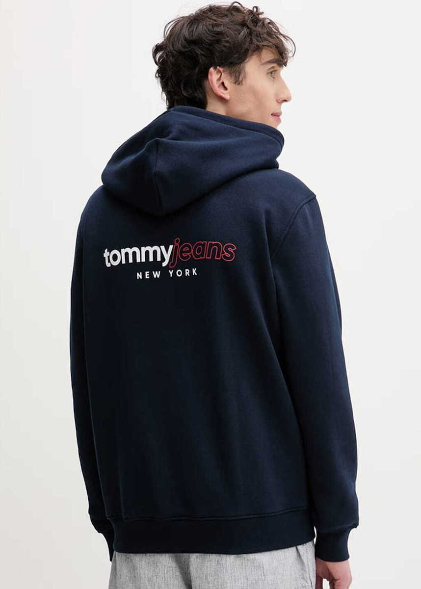 Ανδρική Ζακέτα Navy Μπλε Tommy Jeans DM0DM23404-C1G