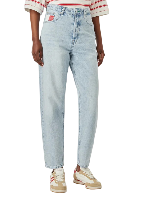 Γυναικείο Mom Τζιν Γαλάζιο Tommy Jeans DW0DW23467-1AB