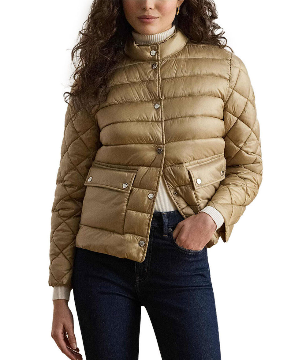 Γυναικείο Μπουφάν Καφέ Ralph Lauren 297P18066002-Tan