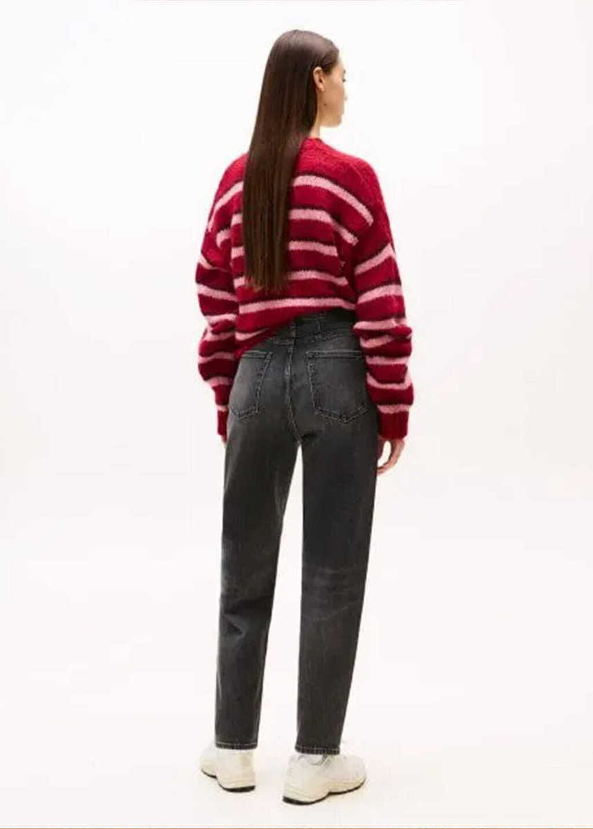 Γυναικείο Mom Τζιν Μαύρο Tommy Jeans DW0DW21812-1BZ