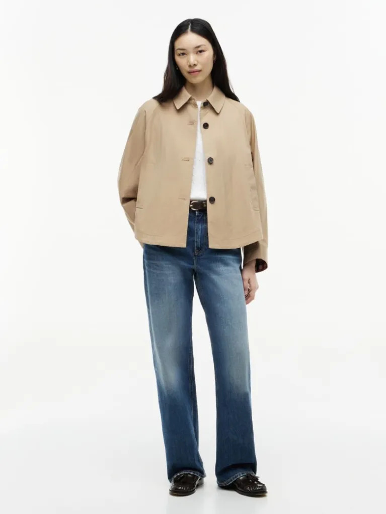 Γυναικείο Παλτό Μπεζ Tommy Hilfiger WW0WW49844-AEH