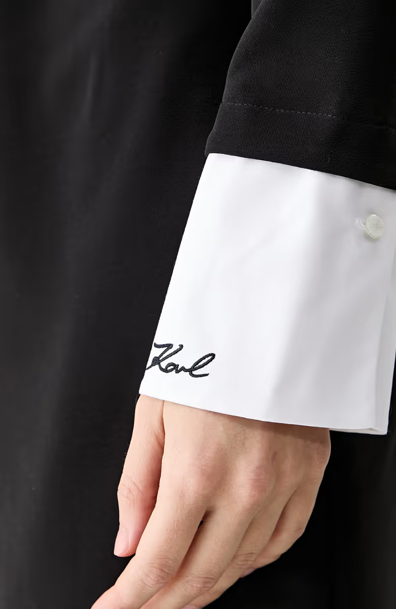 Γυναικείο Φόρεμα Μαύρο Karl Lagerfeld B3W13043-101