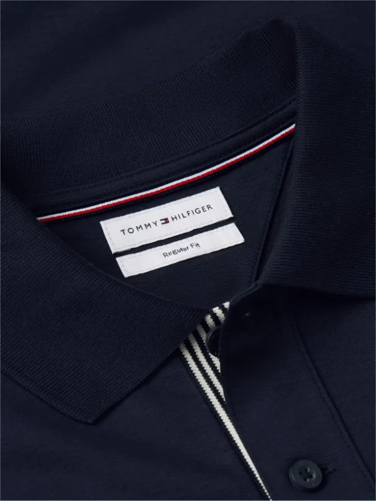 Ανδρικό Μακρυμάνικο Polo Navy Μπλε Tommy Hilfiger MW0MW44339-DW5