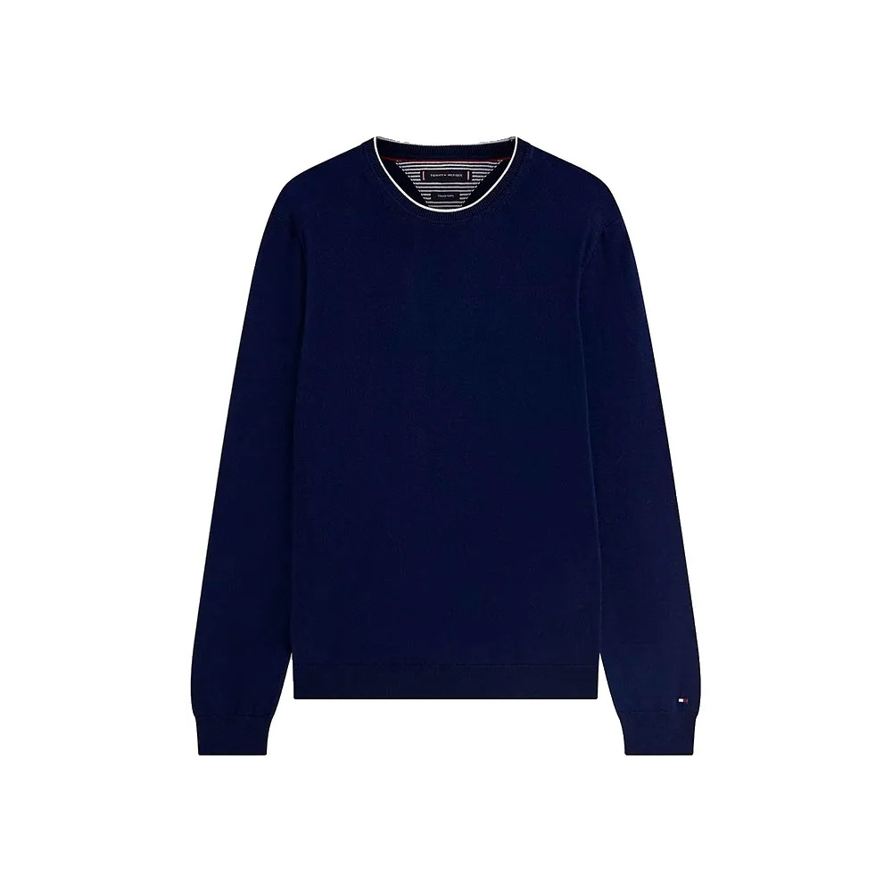 Ανδρικό Πουλόβερ Μπλε Tommy Hilfiger MW0MW43506-DCC