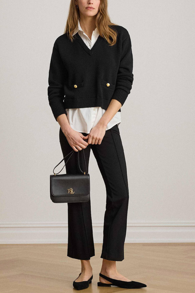 Γυναικείο Πουλόβερ Μαύρο Ralph Lauren 200B24254001-Black