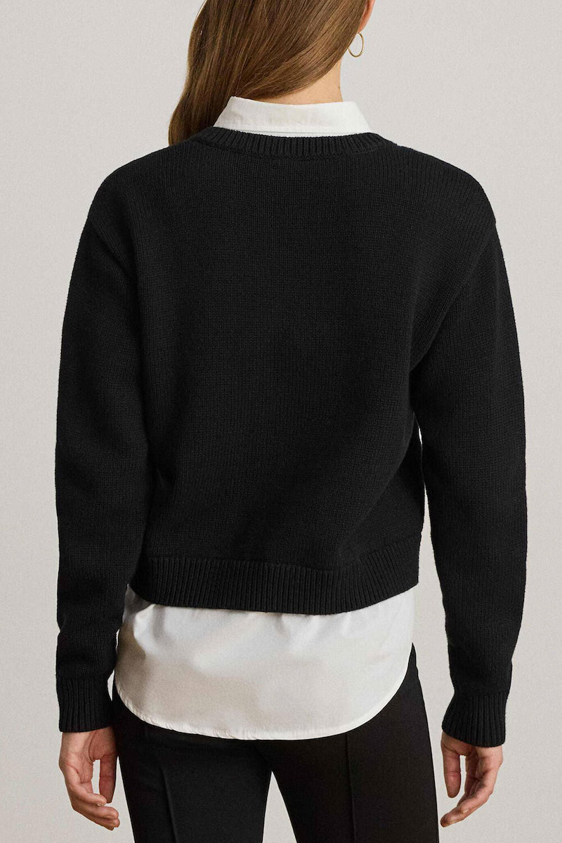 Γυναικείο Πουλόβερ Μαύρο Ralph Lauren 200B24254001-Black