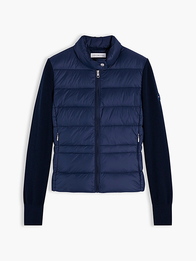 Γυναικείο Μπουφάν Navy Μπλε Tommy Hilfiger WW0WW51095-C1G