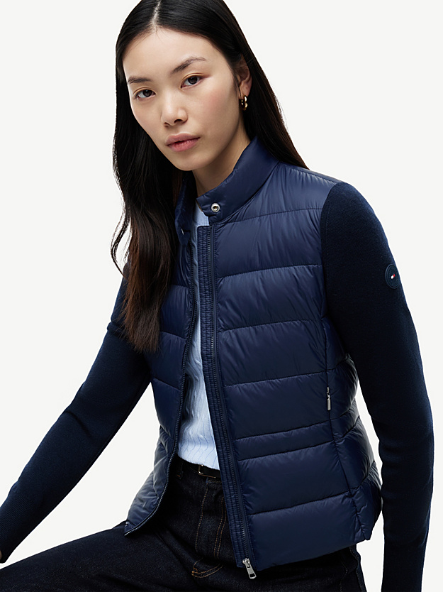 Γυναικείο Μπουφάν Navy Μπλε Tommy Hilfiger WW0WW51095-C1G