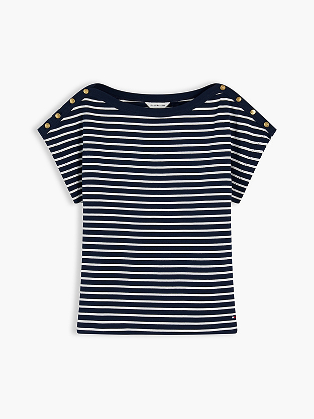 Γυναικείο T-shirt Navy Μπλε Tommy Hilfiger WW0WW50942-0AE