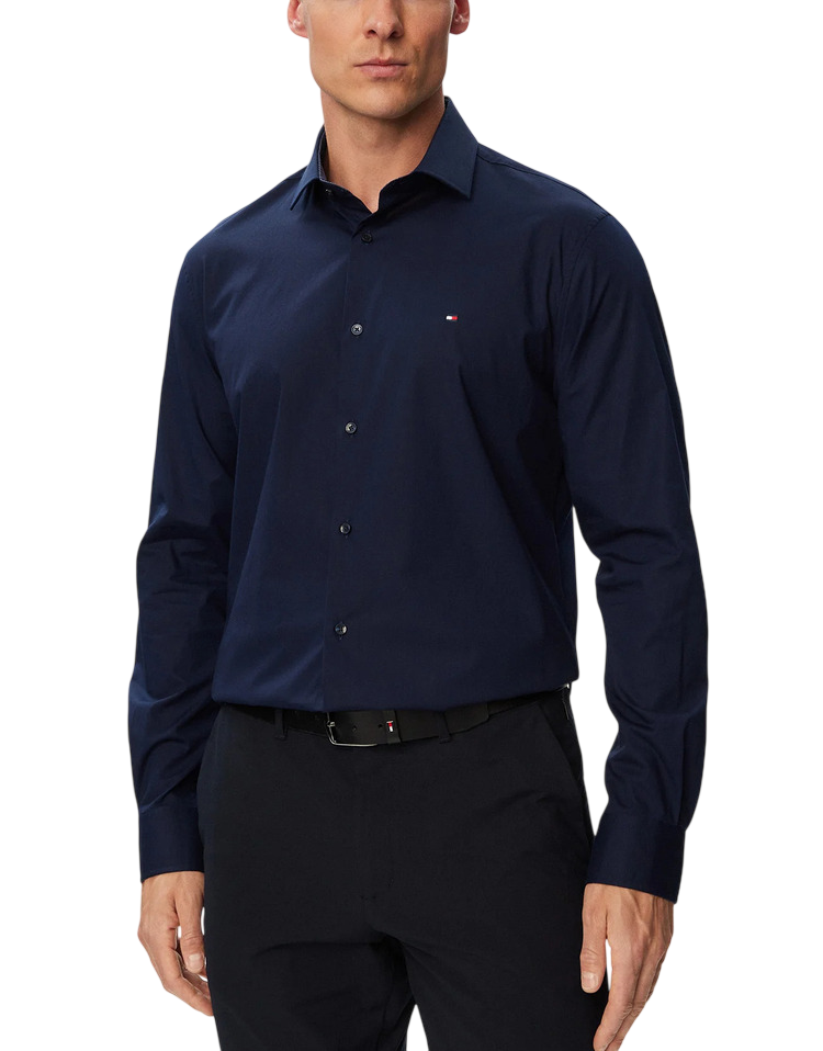 Ανδρικό Πουκάμισο Navy Μπλε Tommy Hilfiger MW0MW43749-DCC