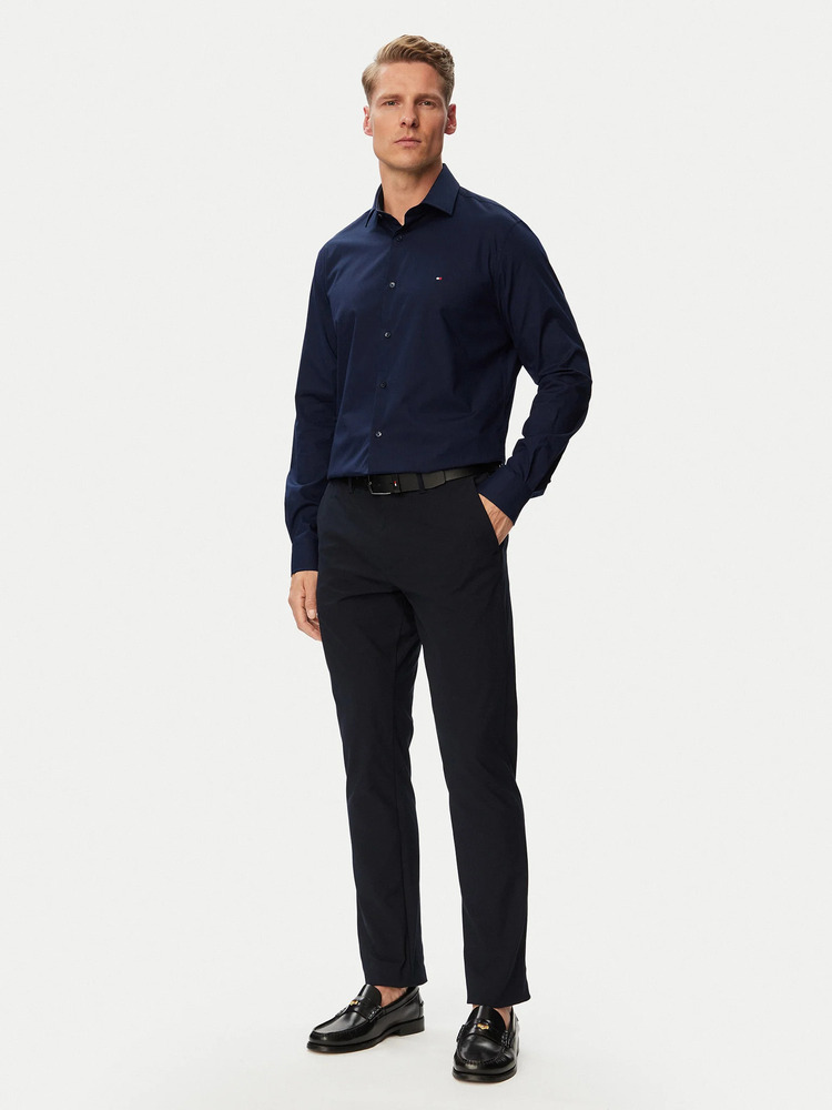 Ανδρικό Πουκάμισο Navy Μπλε Tommy Hilfiger MW0MW43749-DCC