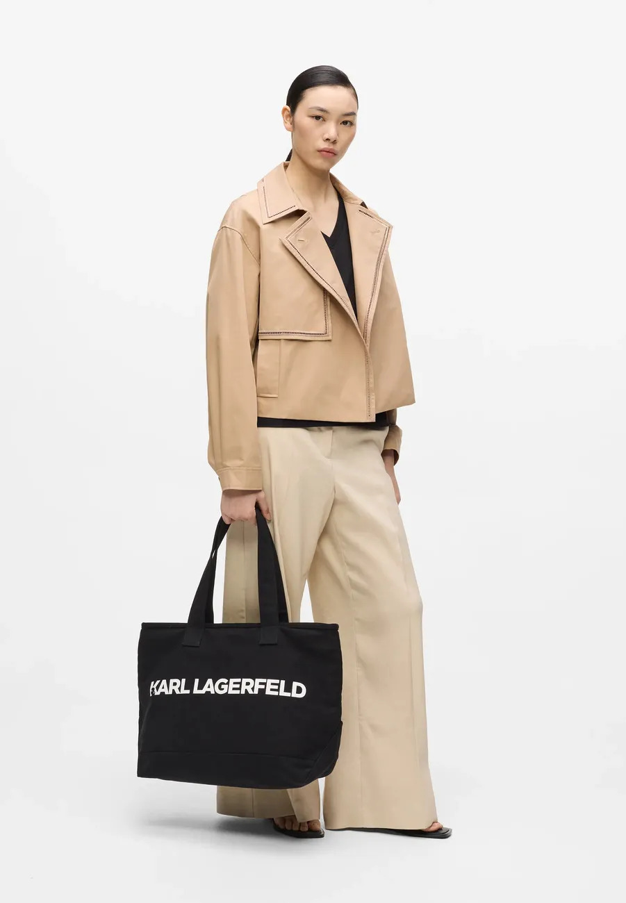 Γυναικεία K/Essential XL Tote Τσάντα Μαύρη Karl Lagerfeld B2W50099-999 Black