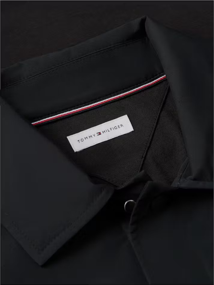 Ανδρικό Μπουφάν Μαύρο Tommy Hilfiger MW0MW43215-BDS