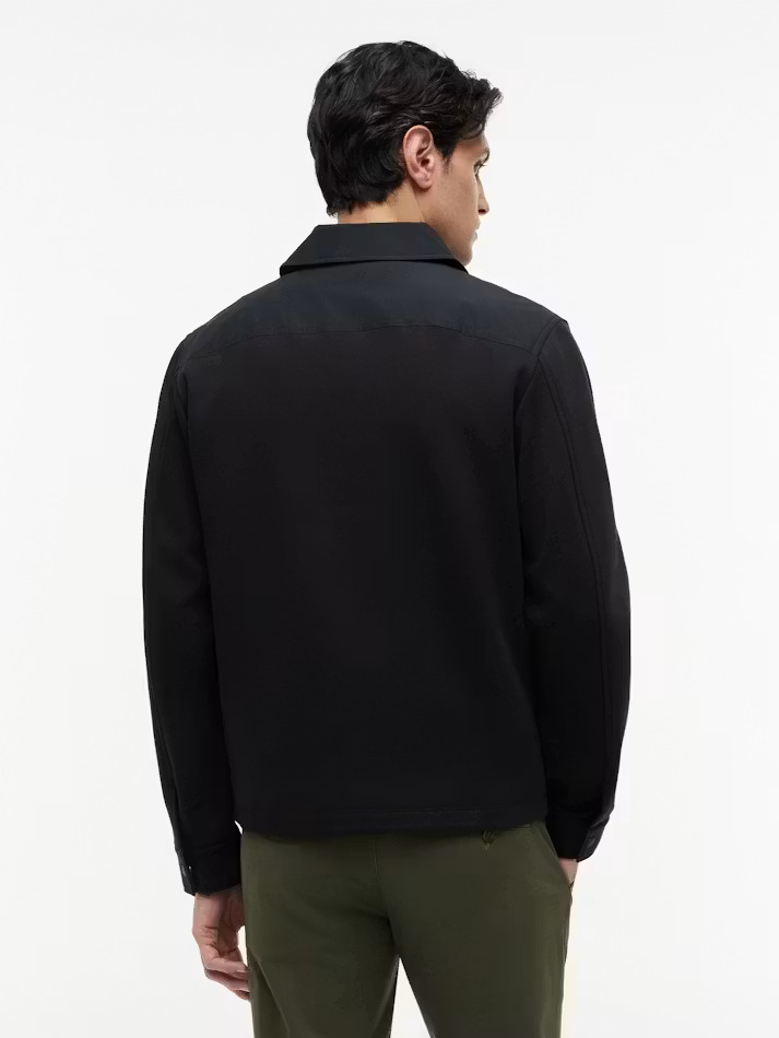 Ανδρικό Μπουφάν Μαύρο Tommy Hilfiger MW0MW43215-BDS