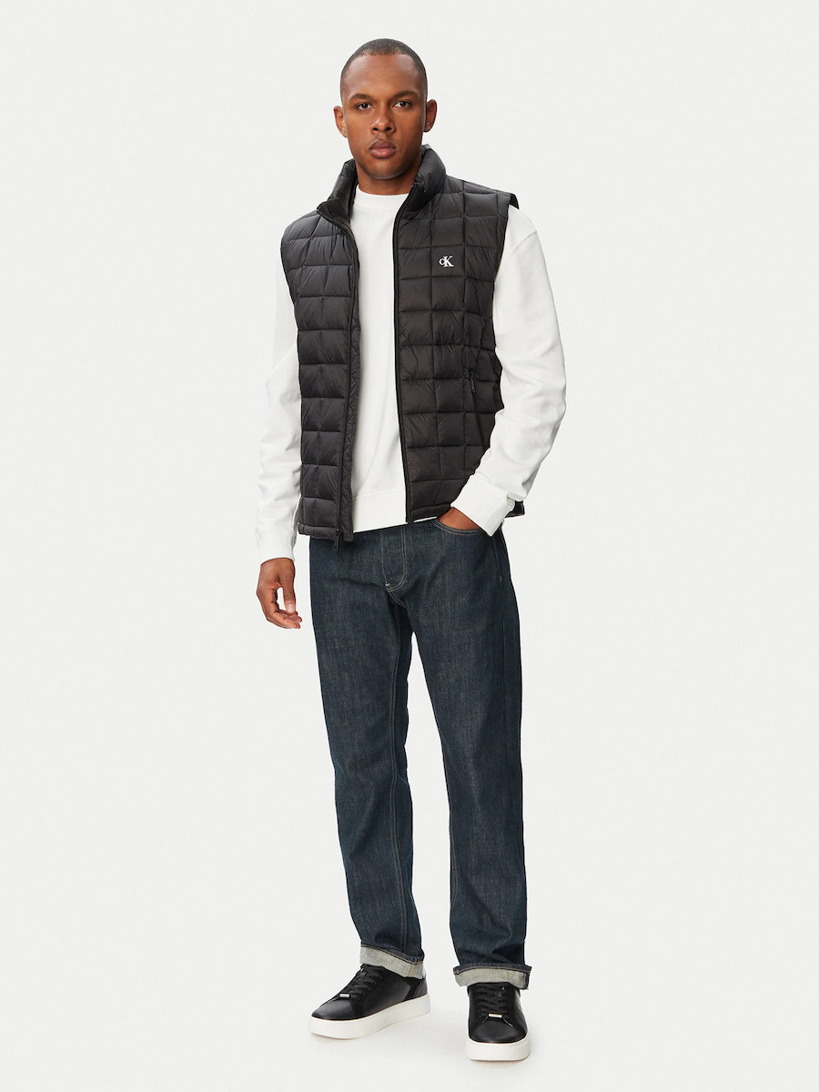 Ανδρικό Γιλέκο Μαύρο Calvin Klein LV04RG507G-UB1