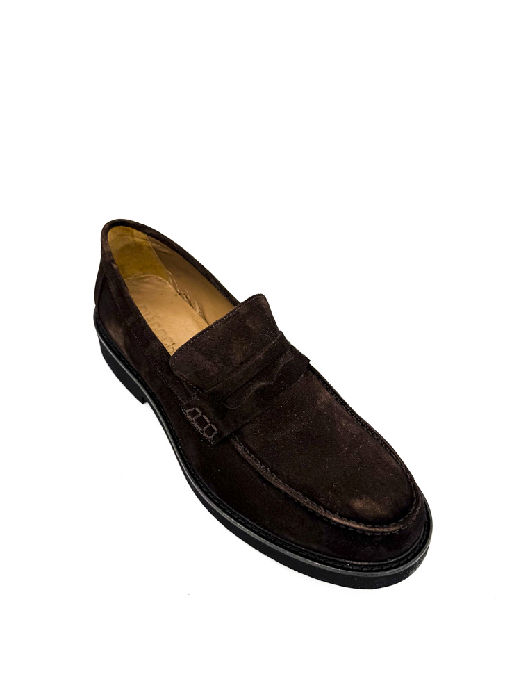 Ανδρικά Δερμάτινα Παπούτσια Καφέ Diadoch 1395-brown