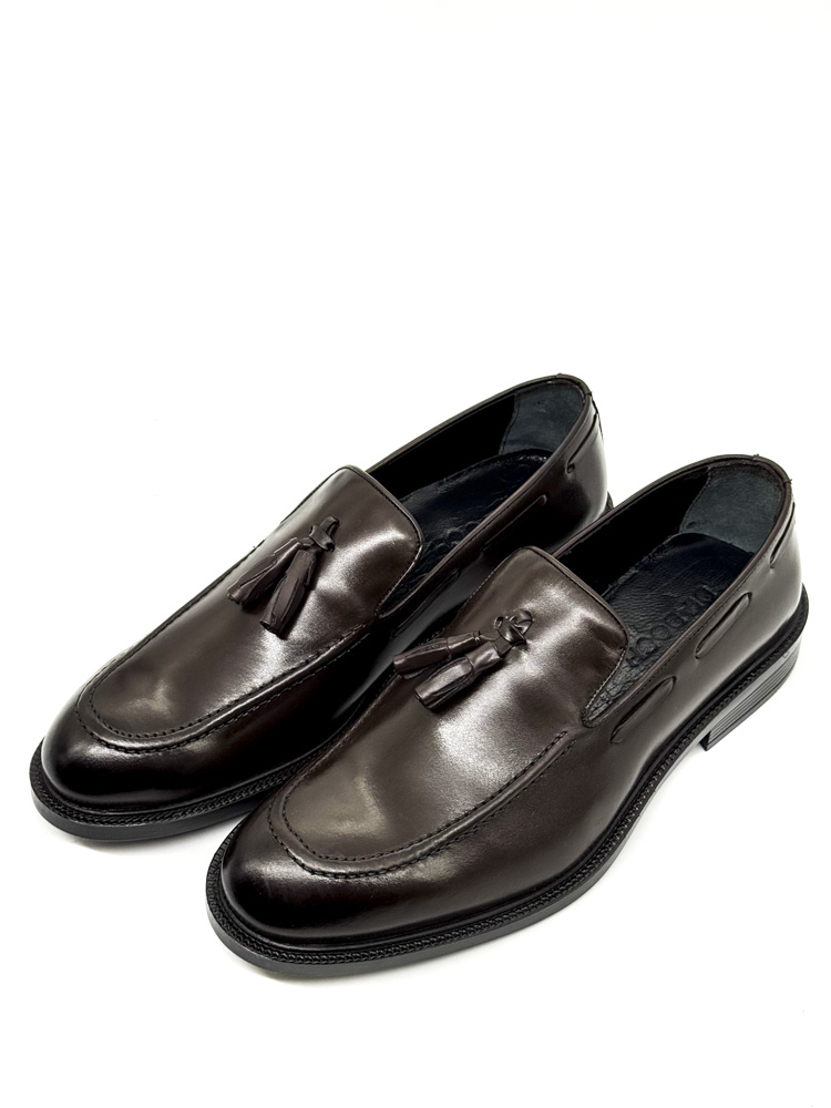 Ανδρικά Δερμάτινα Παπούτσια Καφέ Diadoch 310321-brown