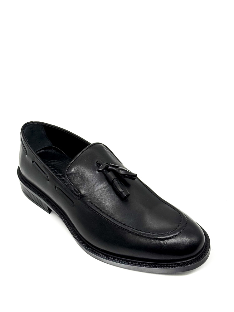 Ανδρικά Δερμάτινα Παπούτσια Μαύρα Diadoch 310321-BLACK