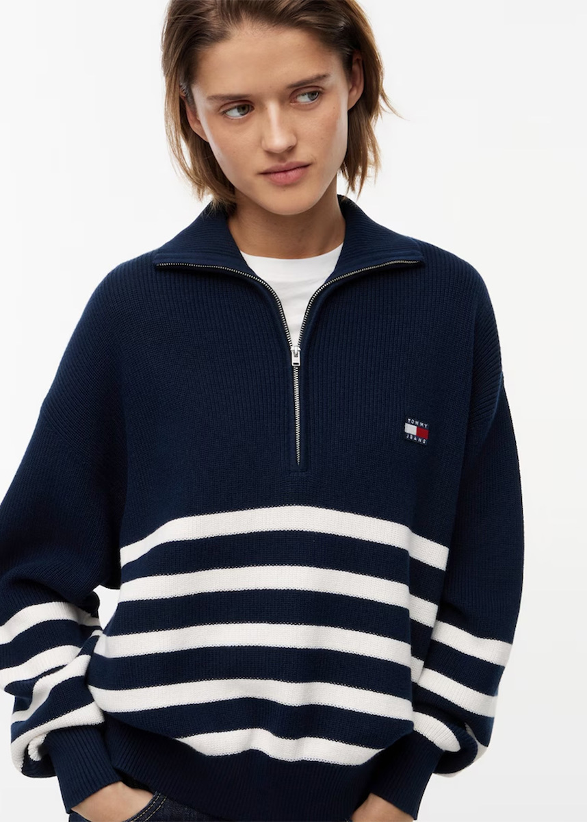 Γυναικείο Πουλόβερ Navy Μπλε Tommy Jeans DW0DW22928-0A9