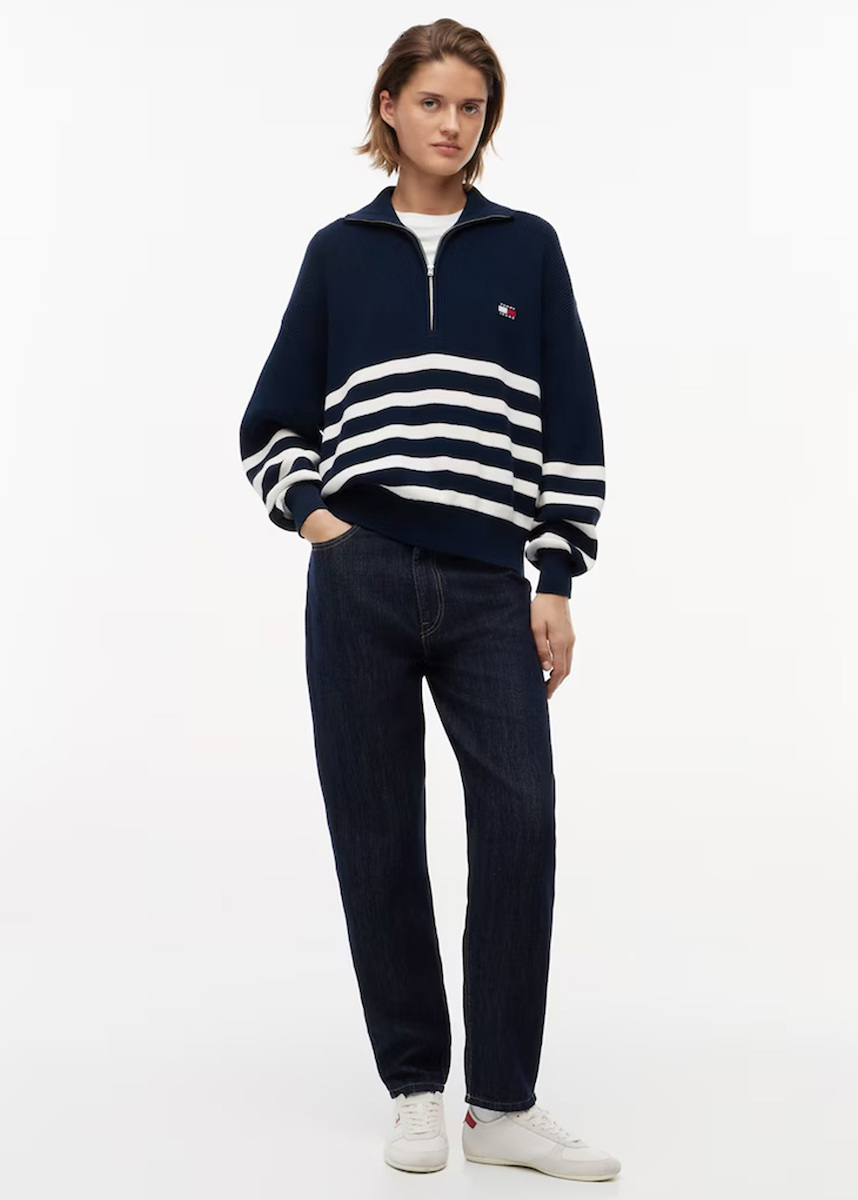 Γυναικείο Πουλόβερ Navy Μπλε Tommy Jeans DW0DW22928-0A9