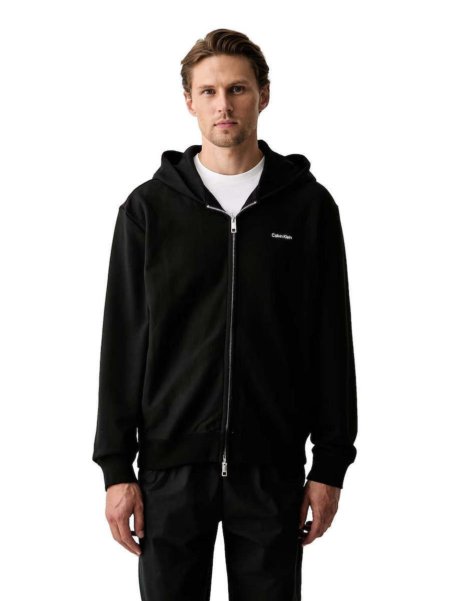 Ανδρική Ζακέτα Μαύρη Calvin Klein LV04LH218G-UB1
