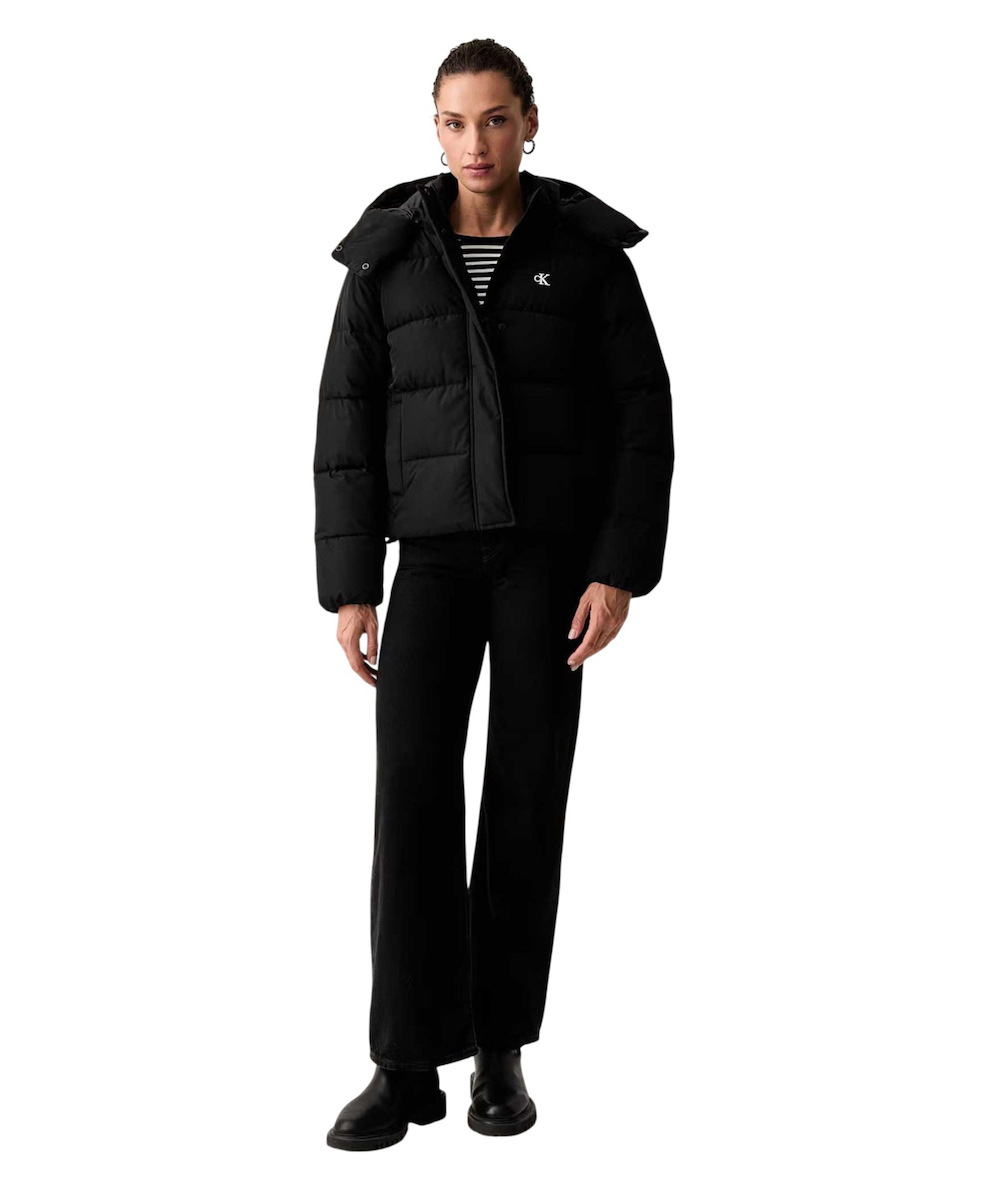 Γυναικείο Μπουφάν Μαύρο Calvin Klein LV047H504G-UB1