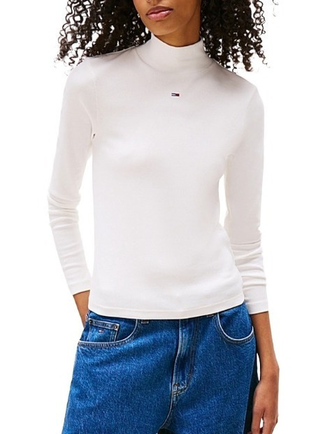 Γυναικεία Μπλούζα Ζιβάγκο Λευκή Tommy Jeans DW0DW19830-YBL