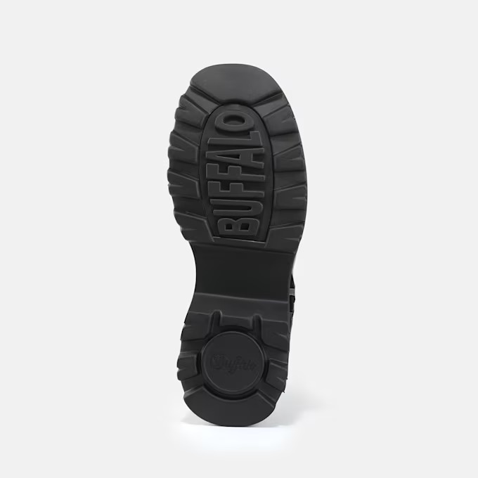 Γυναικείες Jupiter Biker Μπότες Μαύρες Buffalo BUFPD00016410-BLACK