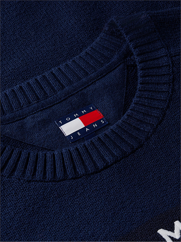 Γυναικείο Πλεκτό Φόρεμα Navy Μπλε Tommy Jeans DW0DW23315-C1G
