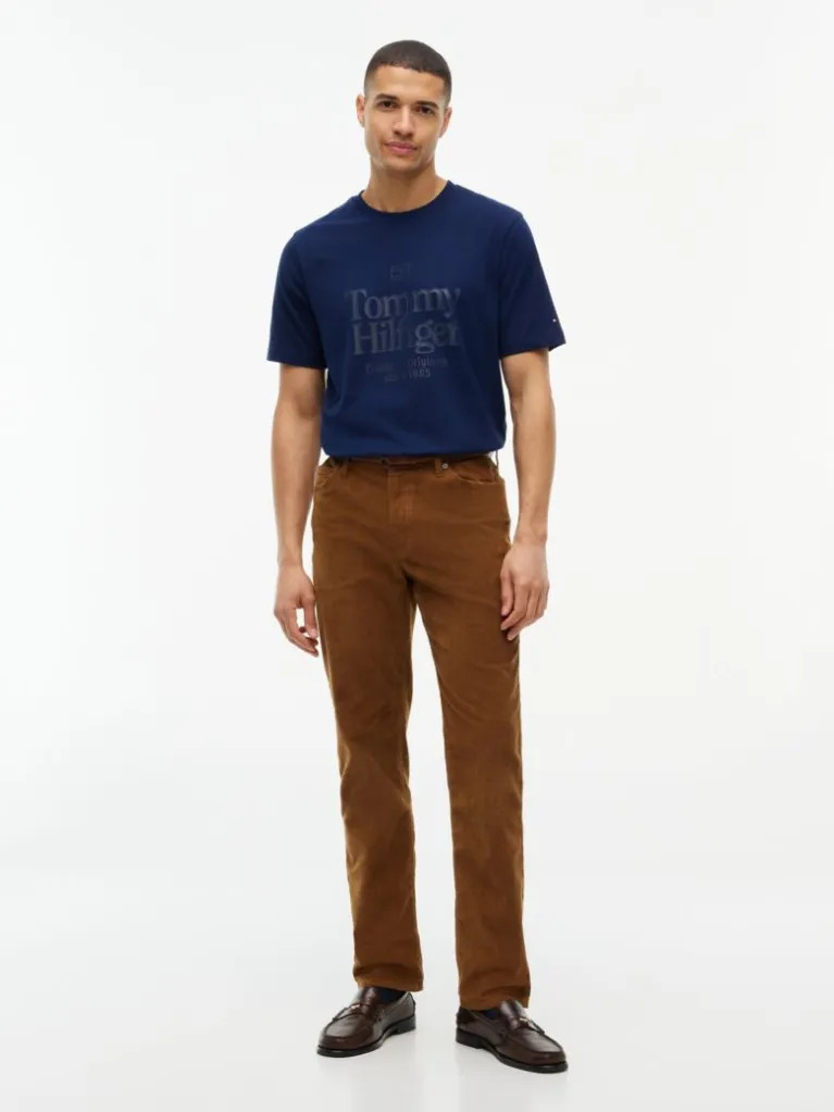 Ανδρικό T-shirt Μπλε Tommy Hilfiger MW0MW44886-DCC
