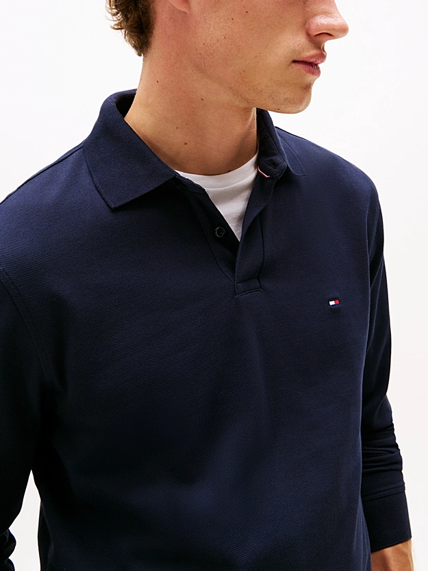 Ανδρικό 1985 Polo Navy Μπλε Tommy Hilfiger MW0MW20183-DW5