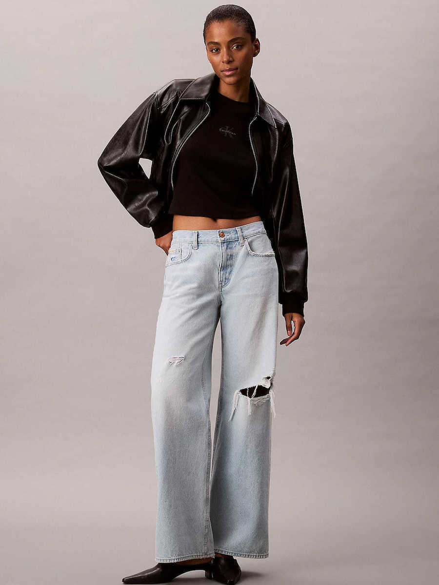 Γυναικεία Μακρυμάνικη Μπλούζα Μαύρη Calvin Klein LV047H240G-UB1